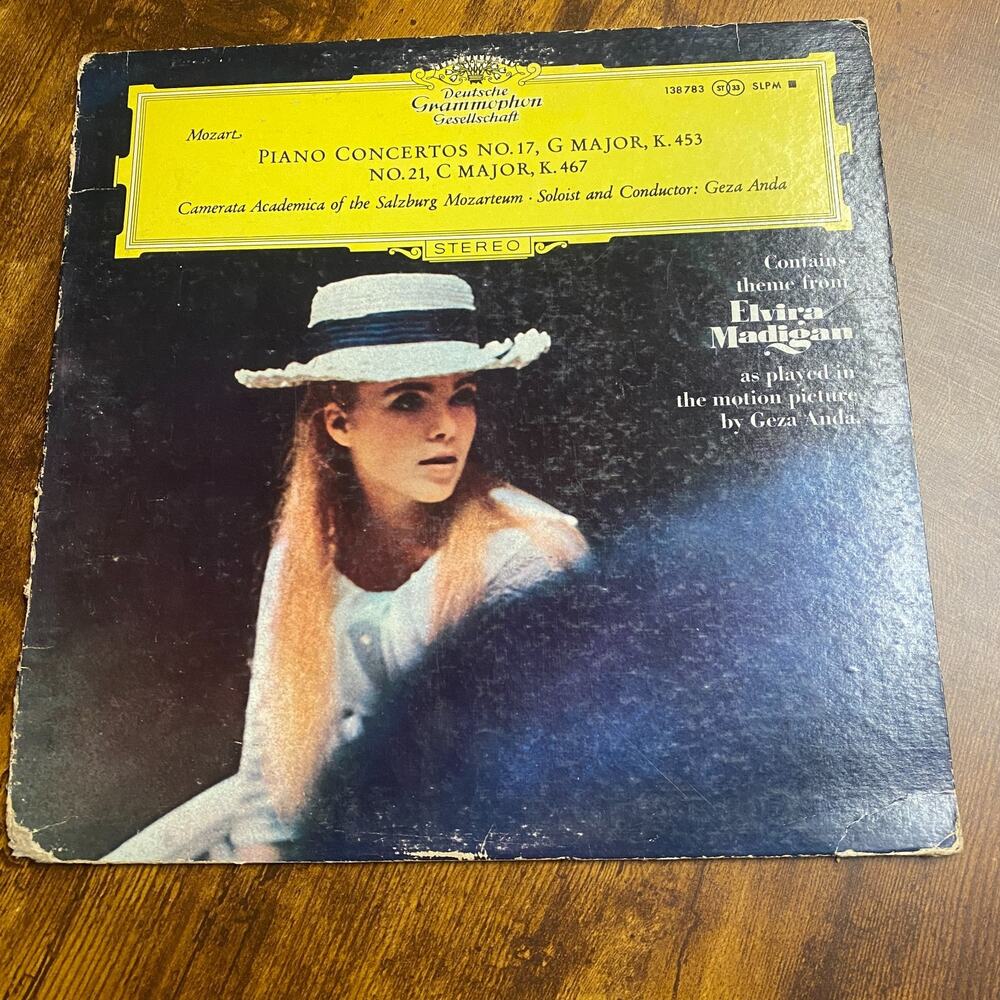 +Mozart Piano Concertos 17 21 Anda Deutsche Grammophon Gesellschaft 138783